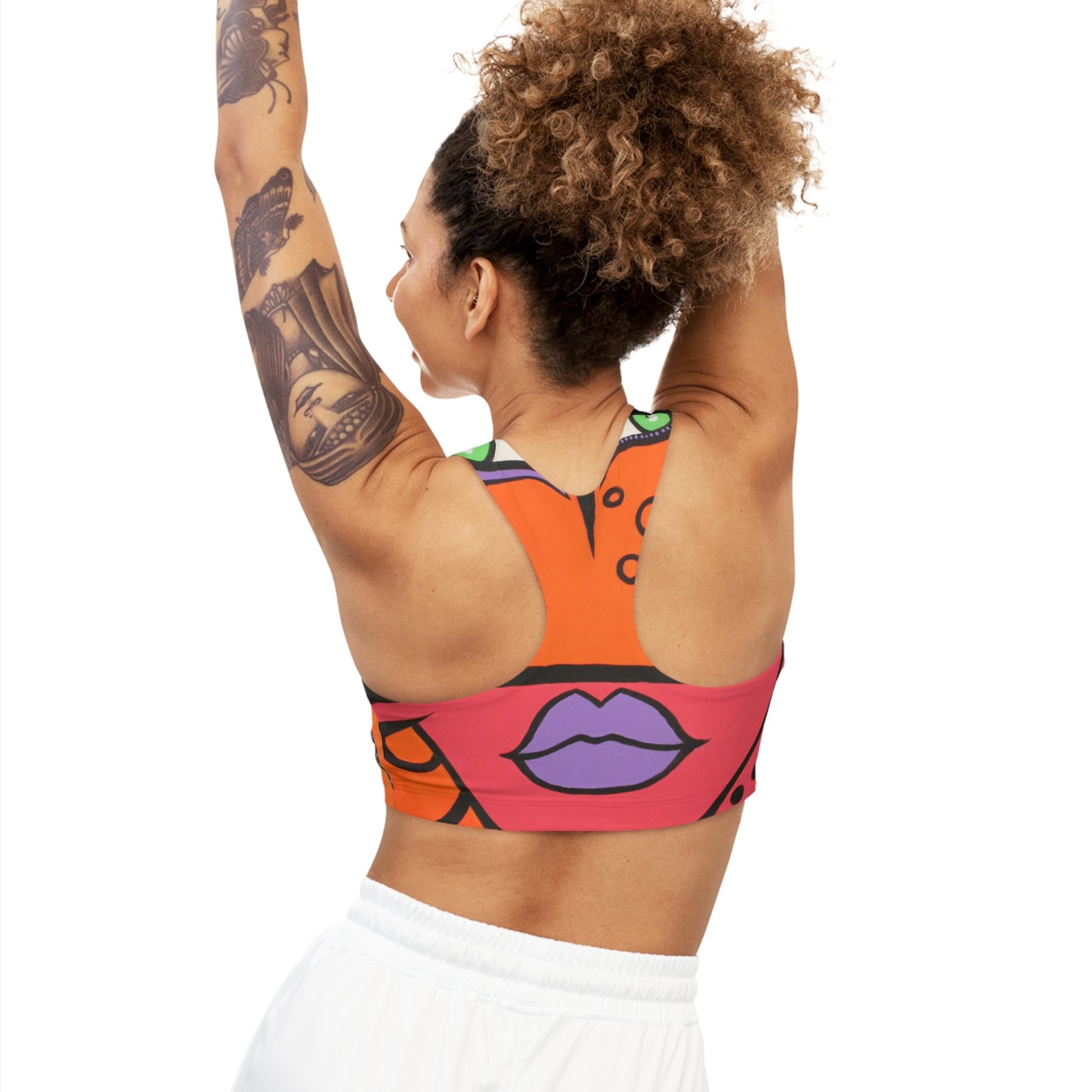Frau mit dem Sports Bra - Woman of Lust von hinten
