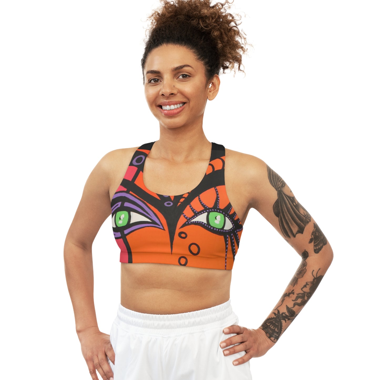 Frau mit dem nahtlosen Sports Bra - Woman of Lust