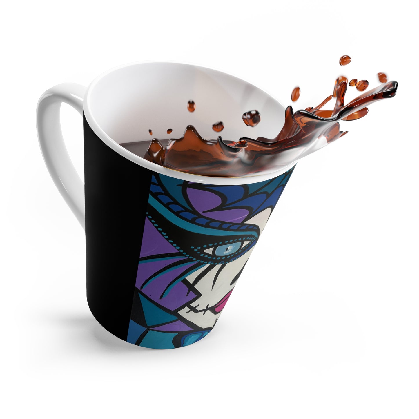 Mictecacihuatl Woman Lattetasse konisch 350ml