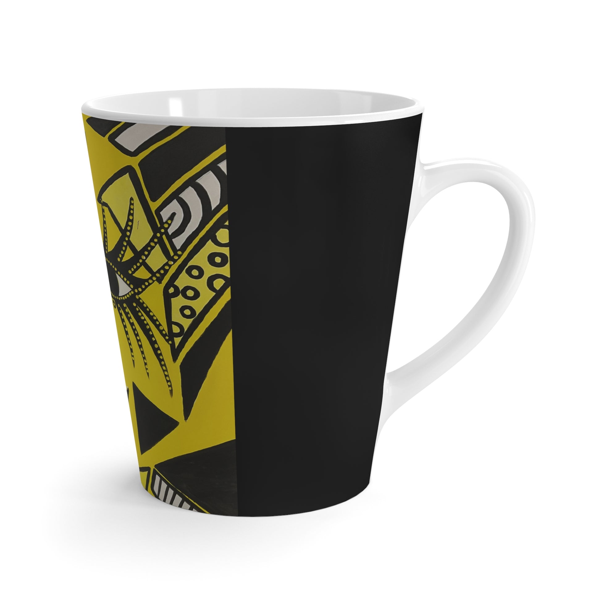 rechte seitliche Aufnahme von einer Cheetha Woman Tasse