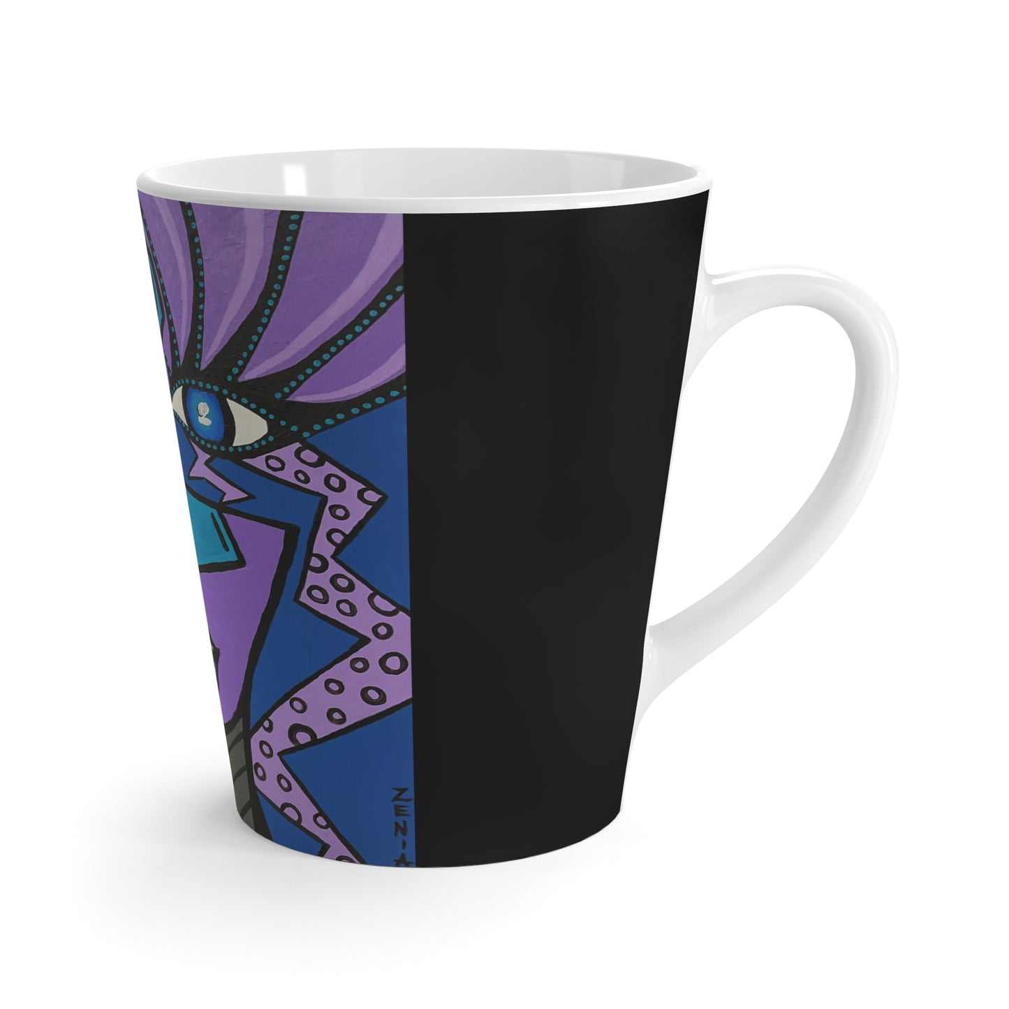 rechte Ansicht der Hammer of Thor Woman Tasse von ZeniArt