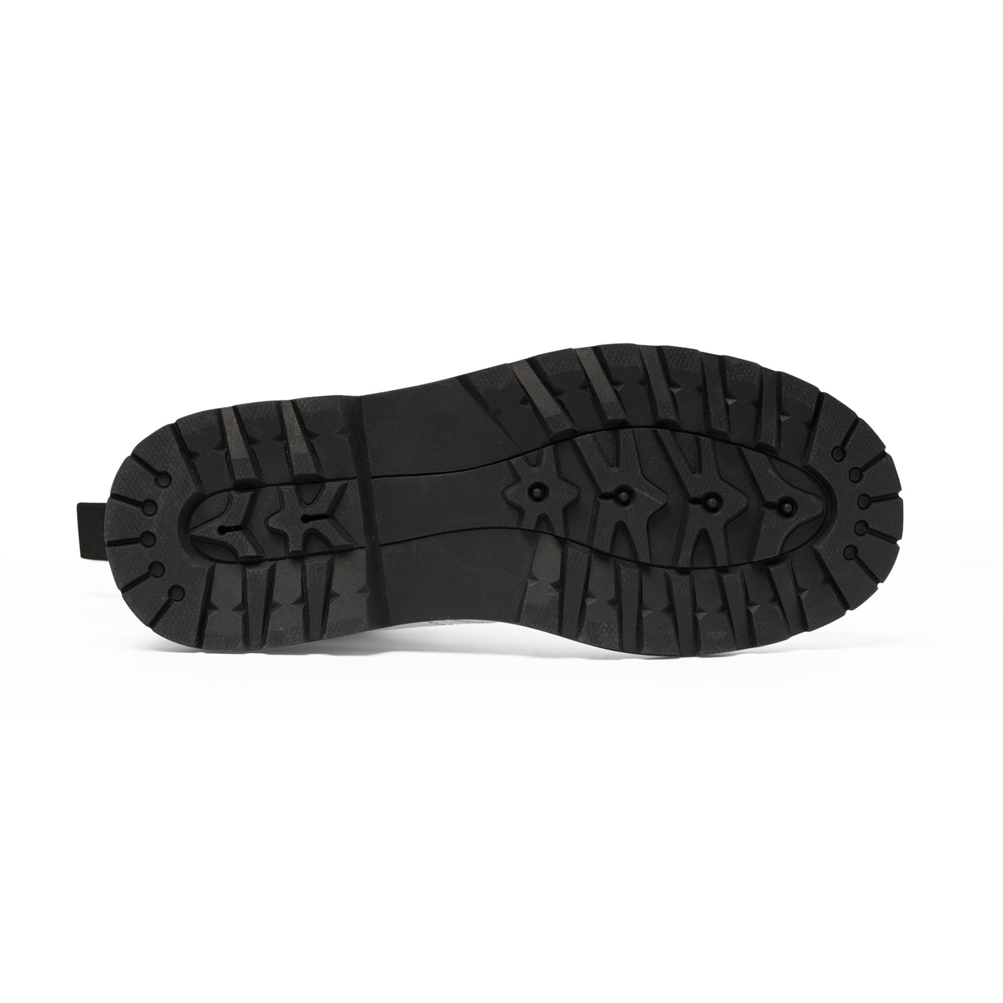 boots von unten, klassiche schwarze Sohle